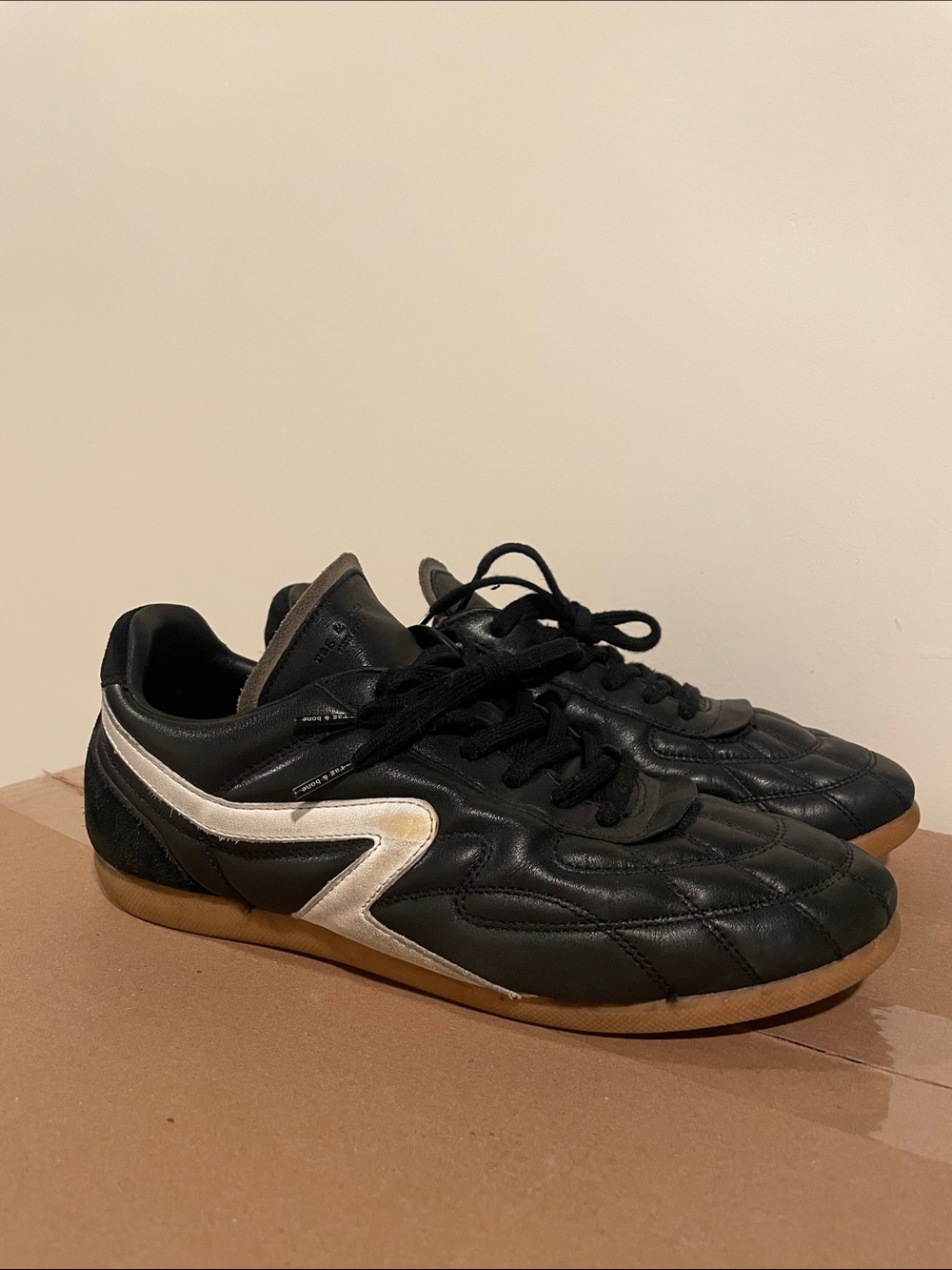 Rag and Bones Retro Legacy Trainers Leather Sneakers